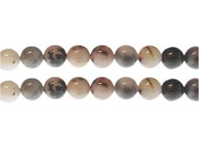 (image for) 8mm Mixed Gemstone Bead, approx. 24 beads
