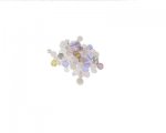 Approx. 1oz. Pastel Round Faceted Glass Bead Approx. 1oz. Pastel Round Faceted Glass Bead