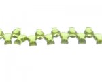 14 x 8mm Olive Fish Pressed Glass Bead, 13" string 14 x 8mm Olive Fish Pressed Glass Bead, 13" string
