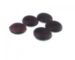 20mm Deep Plum Foil Lampwork Glass Bead, 5 beads 20mm Deep Plum Foil Lampwork Glass Bead, 5 beads