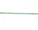 3mm Dark Green Faceted Bi-cone Glass Bead, 2 x 12" strings 3mm Dark Green Faceted Bi-cone Glass Bead, 2 x 12" strings
