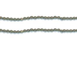 (image for) 4mm Soft Teal Glass Pearl Bead, approx. 104 beads