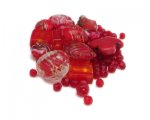Approx. 1.5 - 2oz. Red Bead Mix Approx. 1.5 - 2oz. Red Bead Mix
