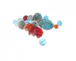 Approx. 1.5 - 2oz. Carnival Glass Bead Mix Approx. 1.5 - 2oz. Carnival Glass Bead Mix