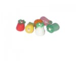 12 x 8mm Random Flower Lampwork Glass Bead, 6 beads 12 x 8mm Random Flower Lampwork Glass Bead, 6 beads