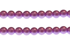 (image for) 10mm Lilac Glass Pearl Bead, approx. 22 beads
