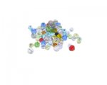 Approx. 1.5oz. x 3-4mm Color Glass Bead Mix Approx. 1.5oz. x 3-4mm Color Glass Bead Mix