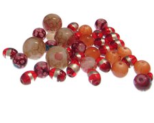 (image for) Approx. 1.5oz. Rubies Designer Glass Bead Mix