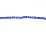 3mm Royal Blue Round Fire Polish Glass Bead, 2 x 12" strings 3mm Royal Blue Round Fire Polish Glass Bead, 2 x 12" strings