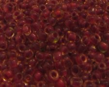 (image for) 11/0 Rust Inside-Color Glass Seed Beads, 1oz. bag