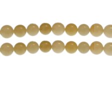 (image for) 10mm Beige Gemstone Bead, approx. 20 beads
