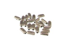 (image for) 8 x 4mm Silver Metal Spacer Bead, approx. 25 beads