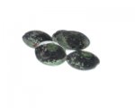 20mm Black Floral Lampwork Glass Bead, 5 beads 20mm Black Floral Lampwork Glass Bead, 5 beads