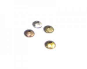 8mm Silver/Gold/Copper/Bronze Spacer Metal Bead, approx. 10 bead