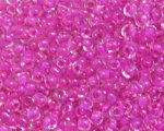 11/0 Fuchsia Inside-Color Glass Seed Bead, 1oz. bag 11/0 Fuchsia Inside-Color Glass Seed Bead, 1oz. bag