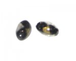 20 x 12mm Silver/Gold Foil Oval Lampwork Glass Bead, 4 beads 20 x 12mm Silver/Gold Foil Oval Lampwork Glass Bead, 4 beads