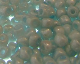 (image for) 6/0 Pastel Blue Opaque Glass Seed Bead, 1oz. Bag