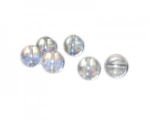 12mm Starburst Galaxy Luster Glass Bead, approx. 14 beads