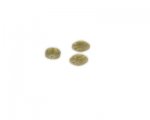 14 x 12mm Pale Yellow Vintage-Style Bead, 6 beads 14 x 12mm Pale Yellow Vintage-Style Bead, 6 beads