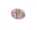 28mm Pink Pattern Foil Handmade Lampwork Glass Bead 28mm Pink Pattern Foil Handmade Lampwork Glass Bead