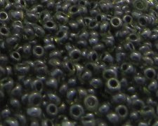 (image for) 11/0 Forest Green Transparent Glass Seed Beads, 1oz. bag