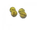 16mm Bronze Faceted Glass Bead, 4 beads 16mm Bronze Faceted Glass Bead, 4 beads