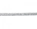 6 x 4mm Crystal Rondelle Faceted Bead, 13" string 6 x 4mm Crystal Rondelle Faceted Bead, 13" string