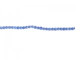 3mm Sky Blue Bi-cone Glass Bead, 2 x 12" strings 3mm Sky Blue Bi-cone Glass Bead, 2 x 12" strings