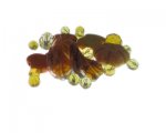 Approx. 1.5 - 2oz. Golden Glass Bead Mix Approx. 1.5 - 2oz. Golden Glass Bead Mix