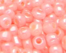 (image for) 6/0 Peach Ceylon Glass Seed Bead, 1oz. Bag