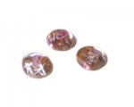 16mm Golden Brown Floral Lampwork Glass Bead, 5 beads 16mm Golden Brown Floral Lampwork Glass Bead, 5 beads