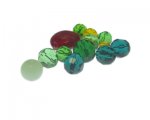 Approx. 1.5-2oz. Christmas Glass Bead Mix Approx. 1.5-2oz. Christmas Glass Bead Mix