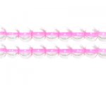 8mm Fuchsia Inside-Color Glass Bead, approx. 56 beads 8mm Fuchsia Inside-Color Glass Bead, approx. 56 beads