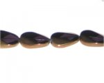 20 x 18mm Purple Vintage-Style Polygon Glass Bead, approx. 6 bea 20 x 18mm Purple Vintage-Style Polygon Glass Bead, approx. 6 bea