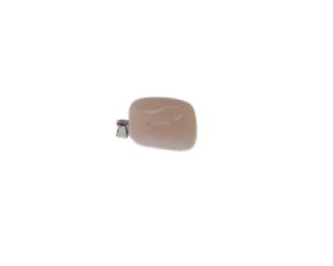 (image for) 12 - 14mm Rose Quartz Nugget Gemstone Pendant