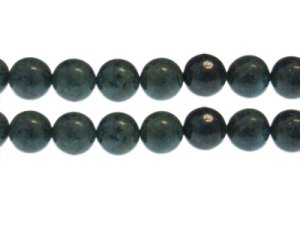 (image for) 12mm Chrysocolla Gemstone Bead, approx. 15 beads