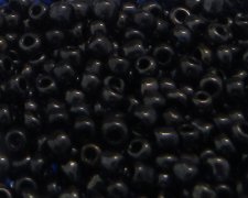 (image for) 11/0 Stone Blue Ceylon Glass Seed Bead, 1oz. Bag