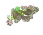 Approx. 1.5 - 2oz. Forest Glass Bead Mix Approx. 1.5 - 2oz. Forest Glass Bead Mix