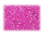6/0 Hot Pink Inside-Color Glass Seed Beads, 1 oz. bag 6/0 Hot Pink Inside-Color Glass Seed Beads, 1 oz. bag