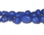 10 - 20mm Dyed Royal Blue Turquoise Nuggets, approx. 26 beads 10 - 20mm Dyed Royal Blue Turquoise Nuggets, approx. 26 beads