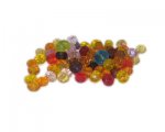 Approx. 0.6oz. x 6mm Random Faceted Rondelle Glass Beads Approx. 0.6oz. x 6mm Random Faceted Rondelle Glass Beads