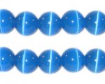10mm Turquoise Cat's Eye Beads, approx. 10 beads