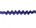 6mm Navy Blue Side-Drilled Faceted Bi-cone Glass Bead, 12 beads 6mm Navy Blue Side-Drilled Faceted Bi-cone Glass Bead, 12 beads