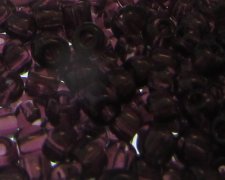 (image for) 6/0 Dark Plum Transparent Glass Seed Bead, 1oz. Bag