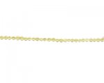 3mm Gold Faceted Bi-cone Glass Bead, 2 x 12" strings 3mm Gold Faceted Bi-cone Glass Bead, 2 x 12" strings