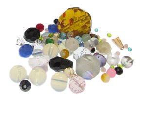 (image for) Approx. 1oz. Big to Teeny Designer Bead Mix