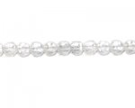 5mm Crystal Faceted Glass Bead, 14" string 5mm Crystal Faceted Glass Bead, 14" string