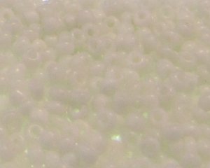 (image for) 11/0 Bright White Opaque Glass Seed Bead, 1oz. Bag