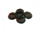 20mm Brown/Green Foil Lampwork Glass Bead, 5 beads 20mm Brown/Green Foil Lampwork Glass Bead, 5 beads