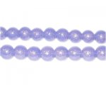 8mm Light Purple Pearlised Glass Bead, approx. 53 beads 8mm Light Purple Pearlised Glass Bead, approx. 53 beads
